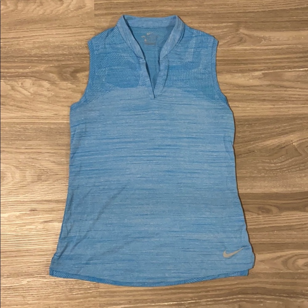 NIKE Blue Tank Top (zonal cooling tank)